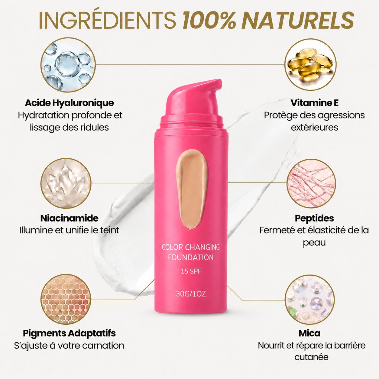 Maison-Luvie™ Fond de Teint Adaptatif – Le secret beauté coréen